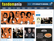 Tablet Screenshot of fandomania.com